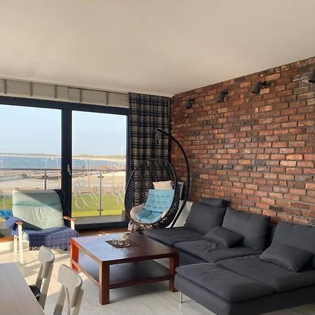 Apartament Blekitny Przy Latarni Ujście-Darłowskie Eksteriør billede