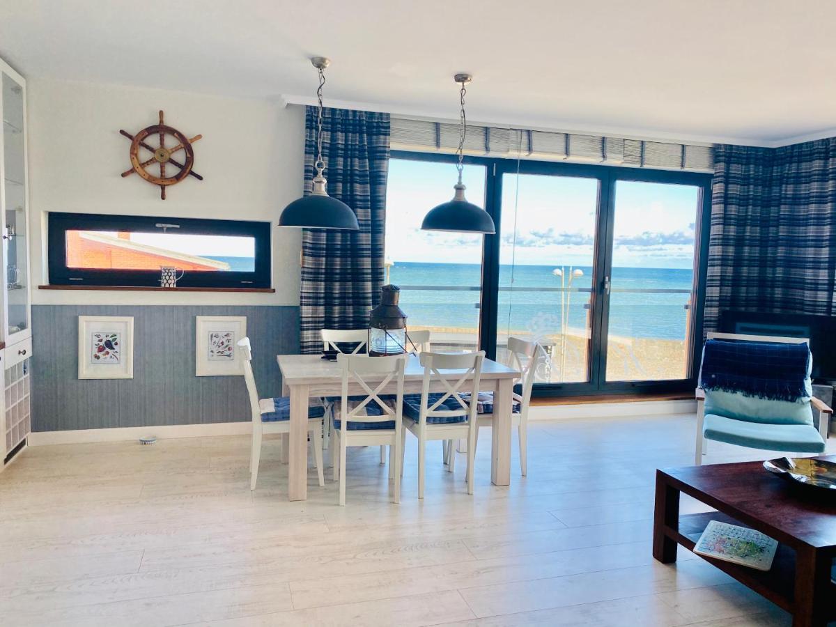 Apartament Blekitny Przy Latarni Ujście-Darłowskie Eksteriør billede